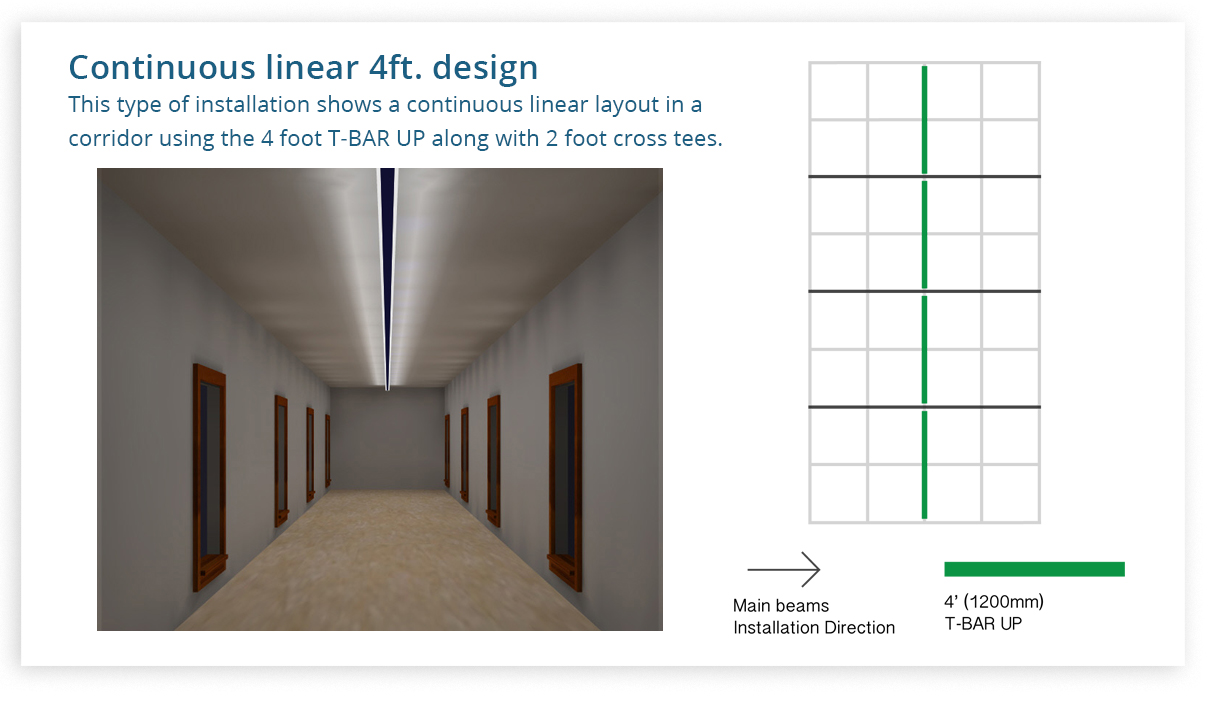 Mechanical Layouts T-BAR UP 3