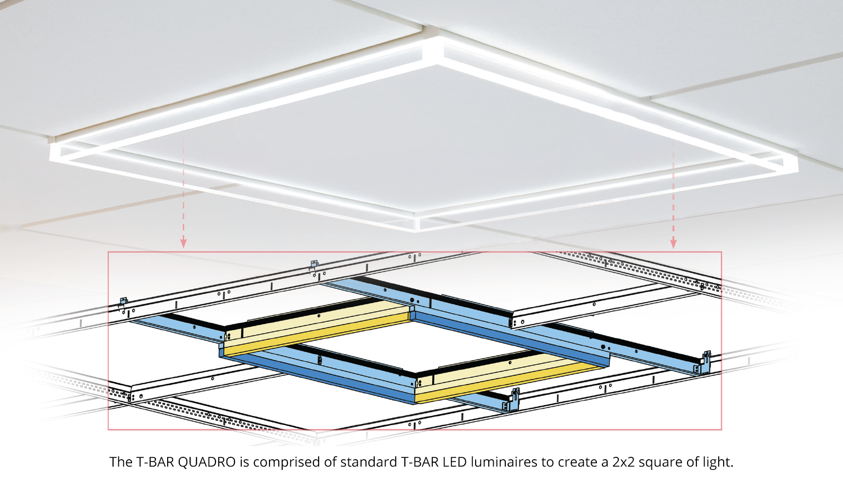 Mechanical Layouts T-BAR QUADRO 2