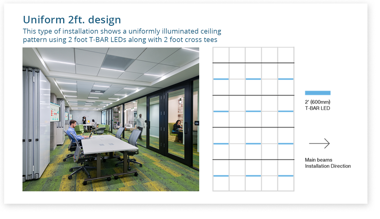 T-BAR LED Mechanical Layouts 6