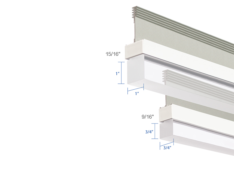 T-BAR LED Block Clear Diffusing Lens Product